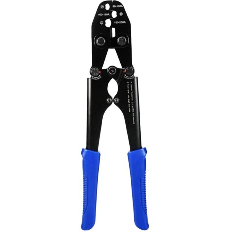A25F-Copper Nose Plier Battery Lug Crimping Tool Set 1Pc Wire Stripper Open Nose Crimping Pliers 5-200A Terminal