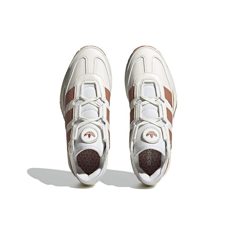 Adidas Originals Niteball Classic Rutschfest Langlebig Leicht Low-Top Lifestyle Freizeitschuhe Unisex Schuhe Weiß Braun IE6817
