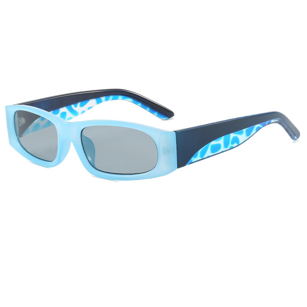 Superhot Eyewear 41537 Fashion 2024 Retro Women Small Rectangle Narrow Sunglasses