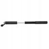 Shrader Presta tire pump with hose, aluminum bottle mount