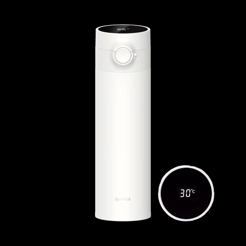 QGE LED Temperature Display Insulated Tea Mug
