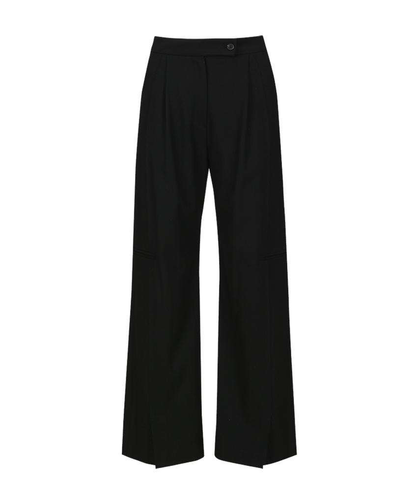 Seutimillon Rough Cut Detail Semi-Wide Pants