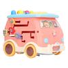Bus Beat A Mole Toy Educational Sound Light Interactive Musical Learning Activity Cube Bus Toy for