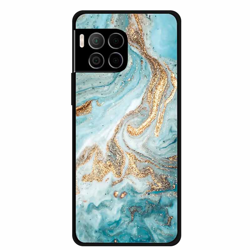 For T-Mobile REVVL 7 Pro Case Revvl7 Pro Luxury Soft Silicone Phone Case for T Phone 2 Pro 5G Gradient Color Marble Funda Bumper