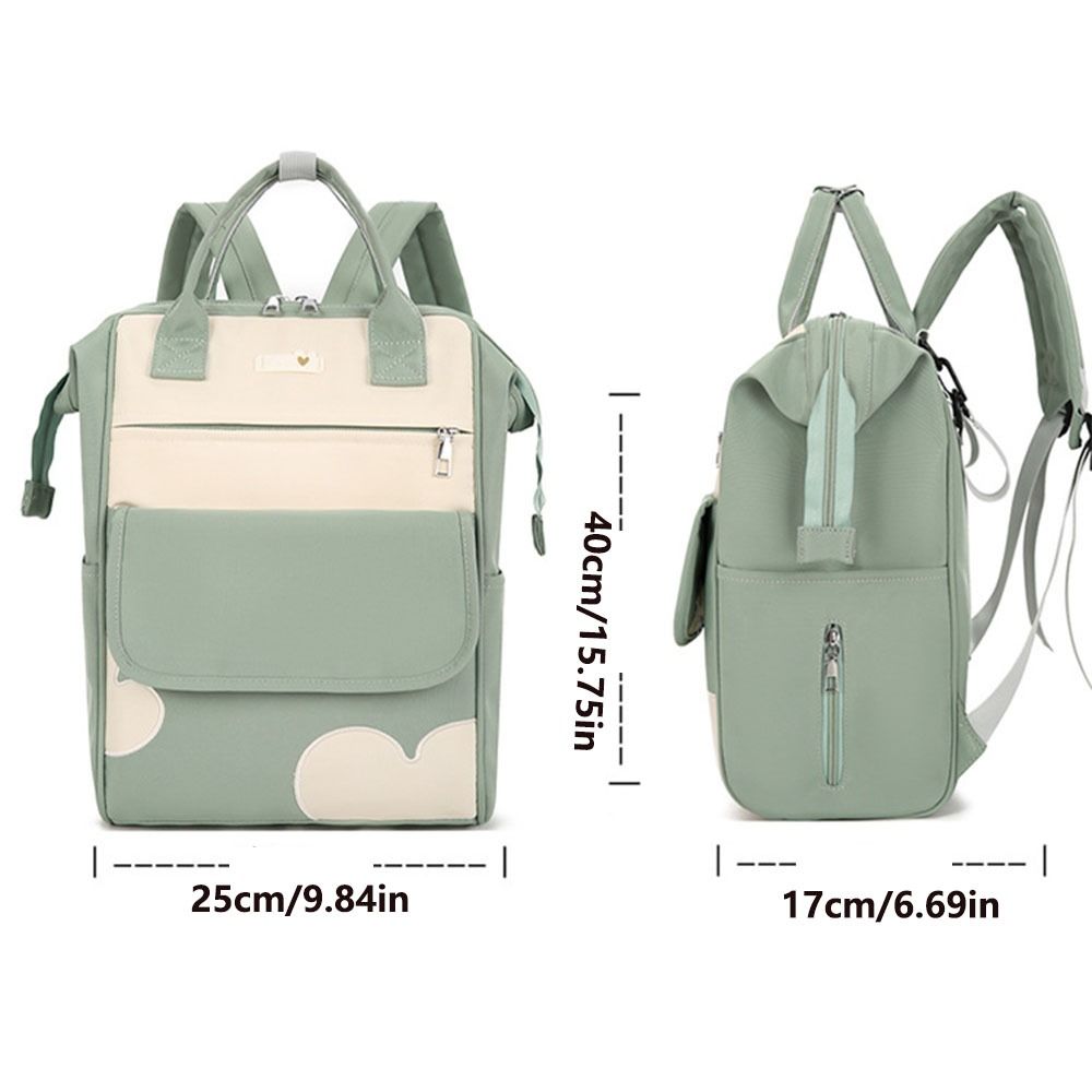 Babywindeltasche mit großer Kapazität Leichte Mamatasche Tragbarer Damenrucksack Reise