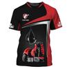 3D Printed Boxing Combat Sports T Shirt for Men Customized Pattern Tee Shirts Summer Street Loose Short Sleeve O-Neck T-shirts