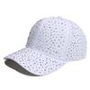 Women's Summer Rhinestone Baseball Cap - Stylish, Face-Slimming Hat