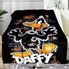 Tazma-nian Devil Spray Art Blanket Flannel Throw for Sofa, Indoor, Camping, Living Room, Office, Chair, And Bed Soft Birthday Gift