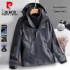 Pierre Cardin Men's 3-in-1 Outdoor Hooded Jacket