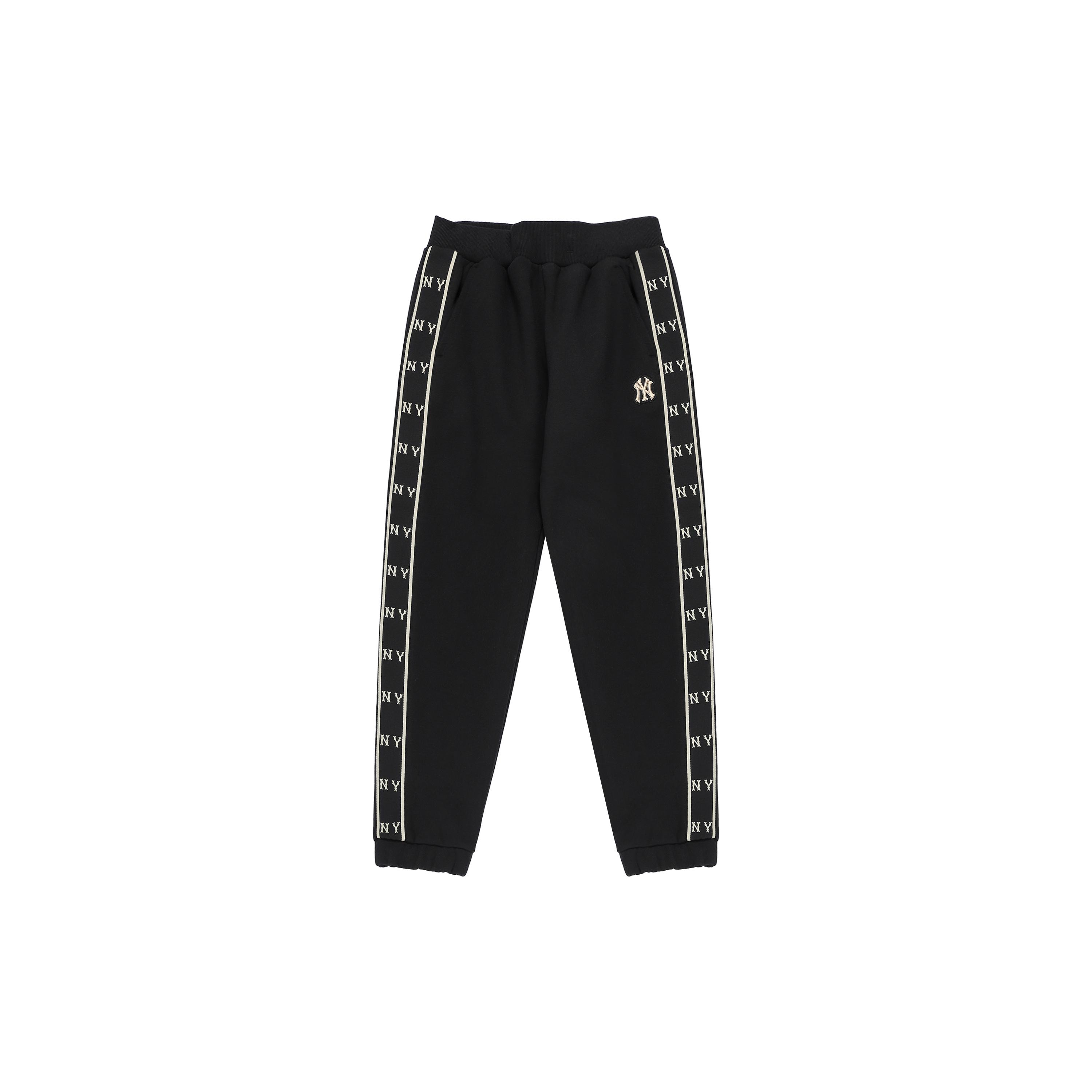 MLB New York Yankees Knitted Sweatpants Unisex Black 3APTM0326-50BKS XL