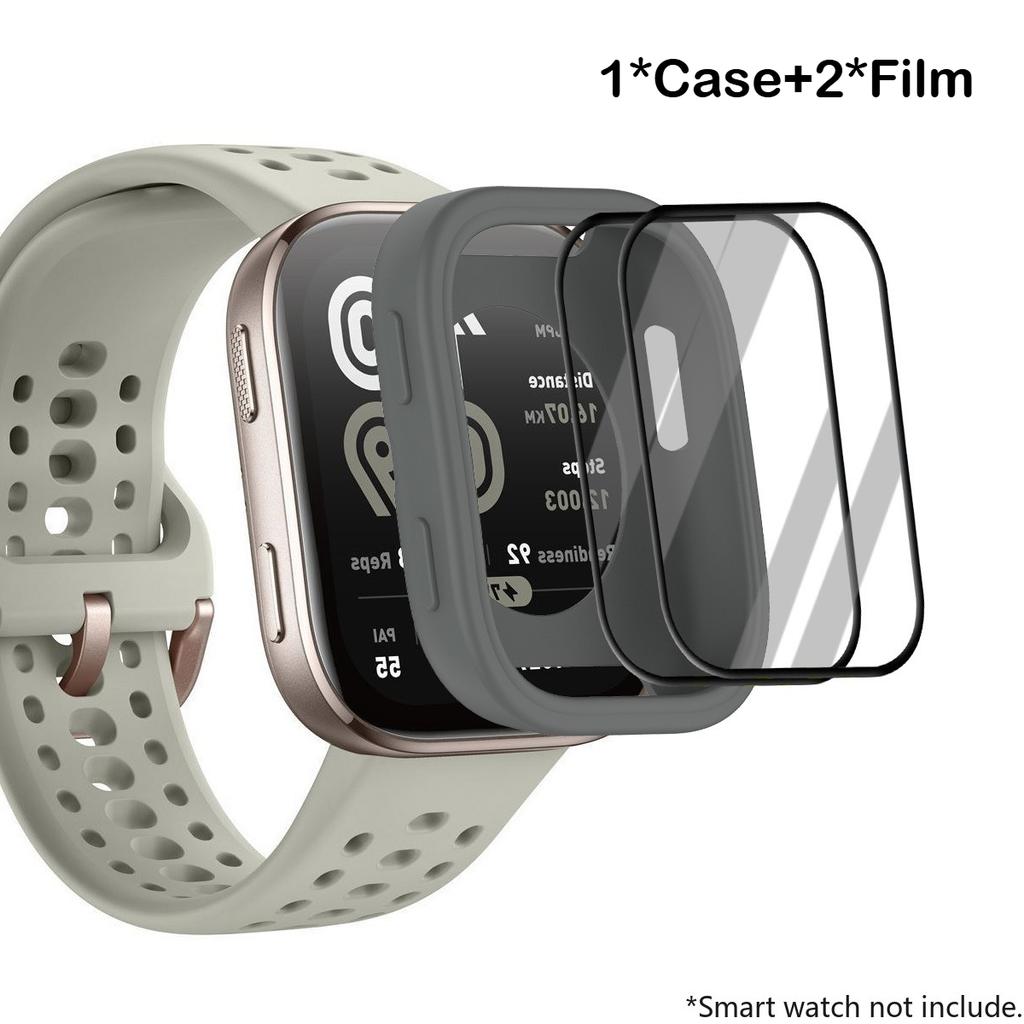 PC Case+Composite film For Amazfit Bip 6 HD Clear Protective Films Screen Protector Cover for Amazfit Bip6 Shell Accessories