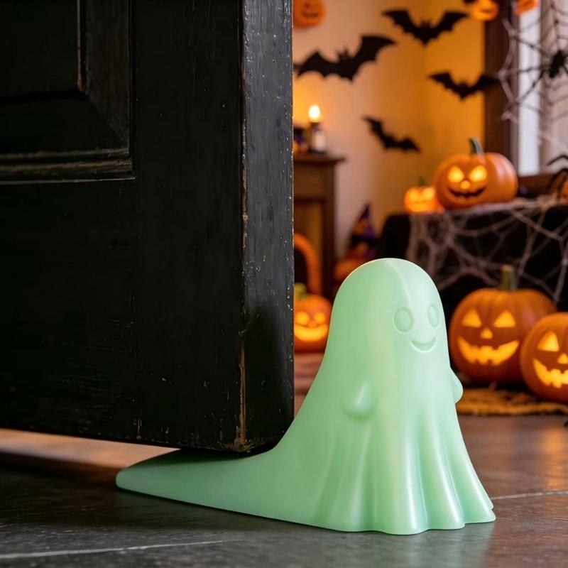 Halloween Home Accent Holder, 3D Plastic Indoor Doorway Block for Bedroom Hallway, Entry, and Study Placement Use