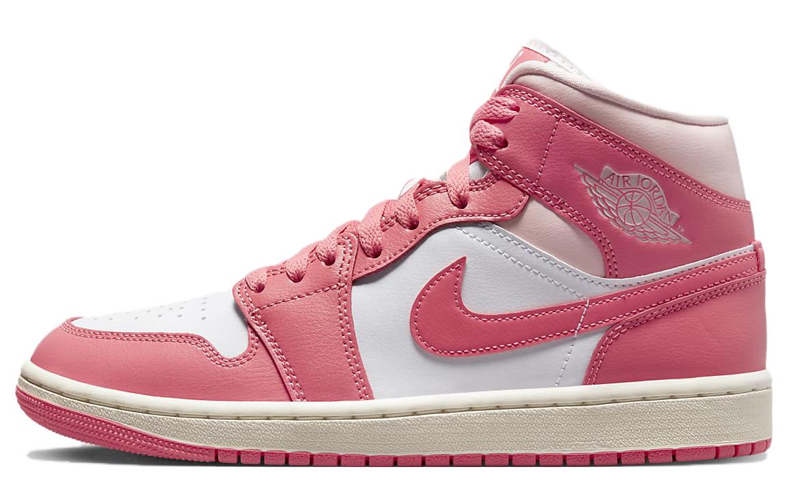 Jordan 1 Mid Strawberries And Cream Women s BQ6472-186