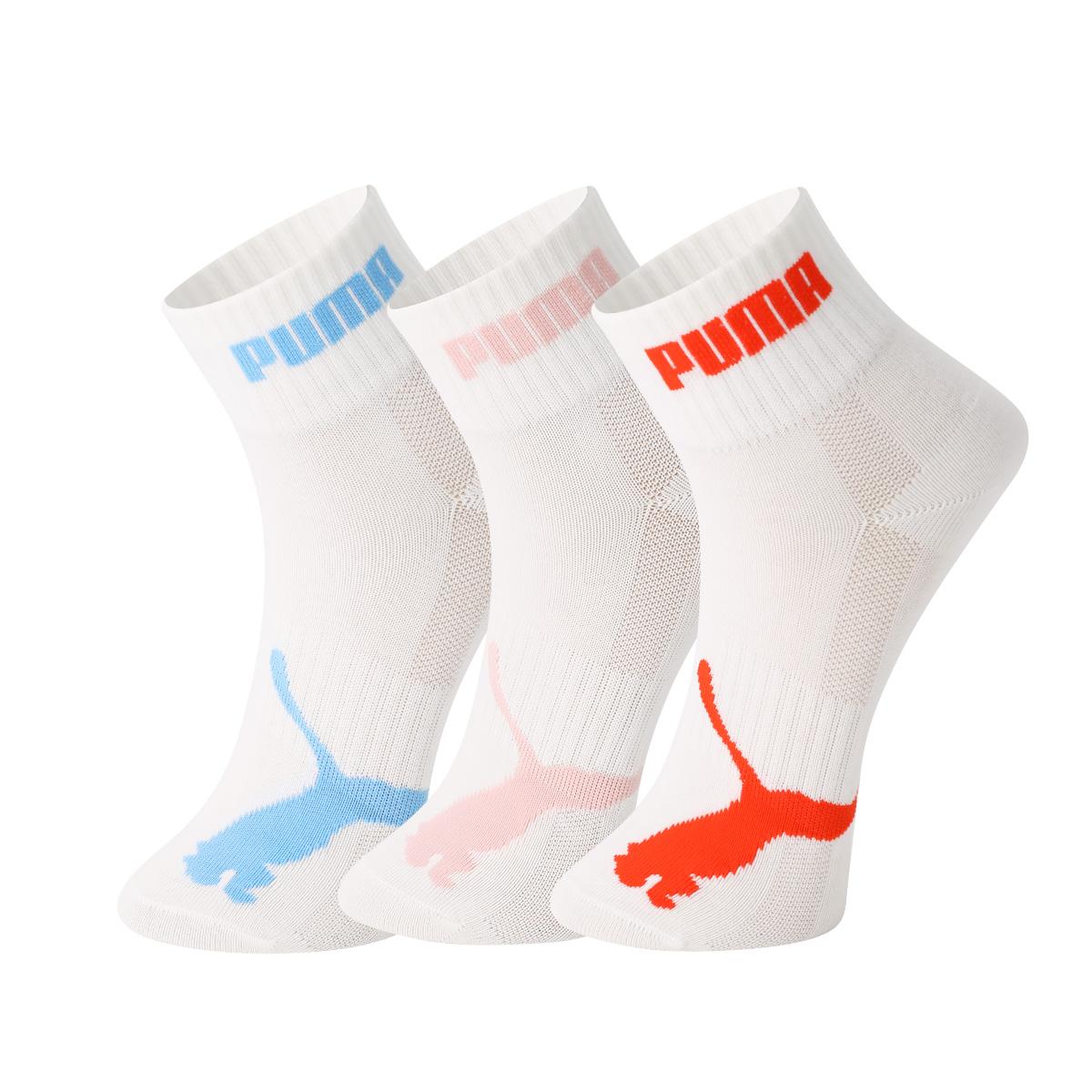 PUMA Mid Calf Socks Women s 3 Pack 701234030-002 35/38