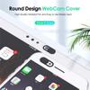 5PCS Webcam Cover Universal Phone Antispy Camera Cover For Web Laptop Tablet lenses Privacy Sticker
