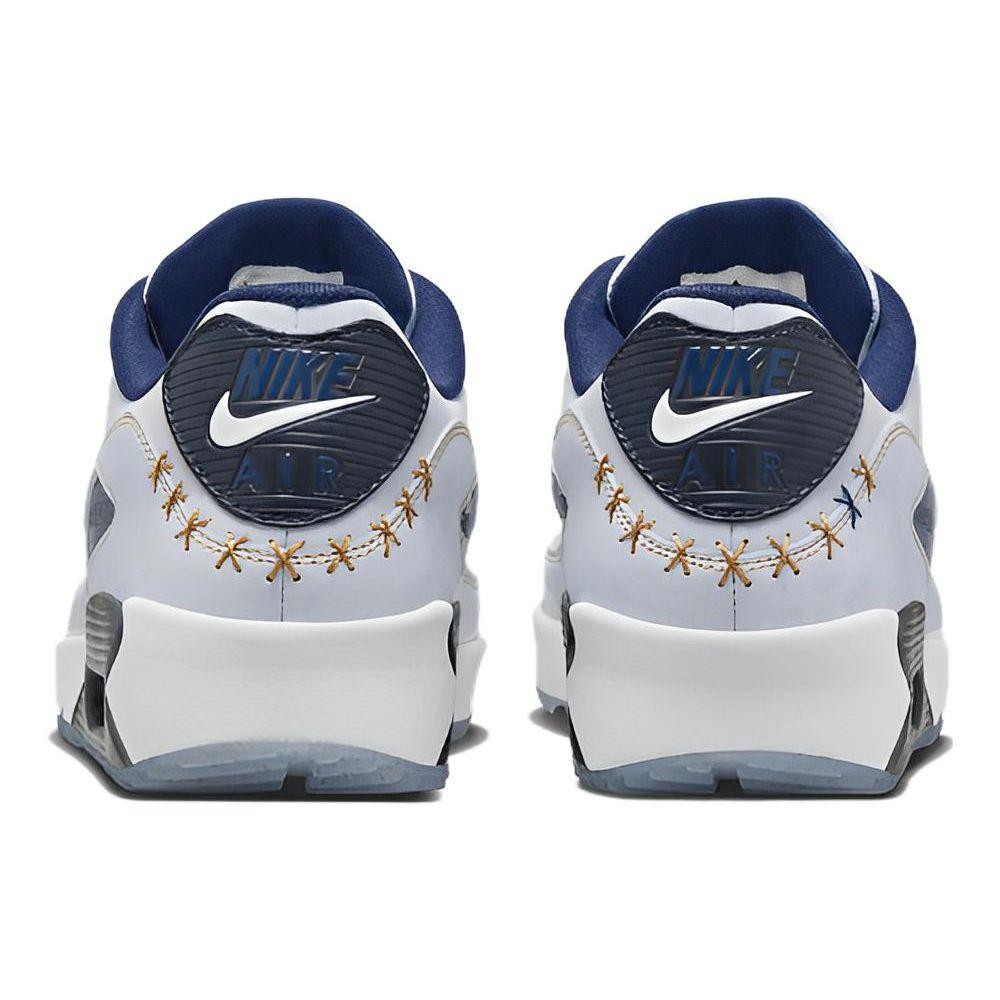 Nike Air Max 90 Golf NRG THE PLAYERS Championship Unisex Sneakers Blue Pure-Platinum White FB5055-041