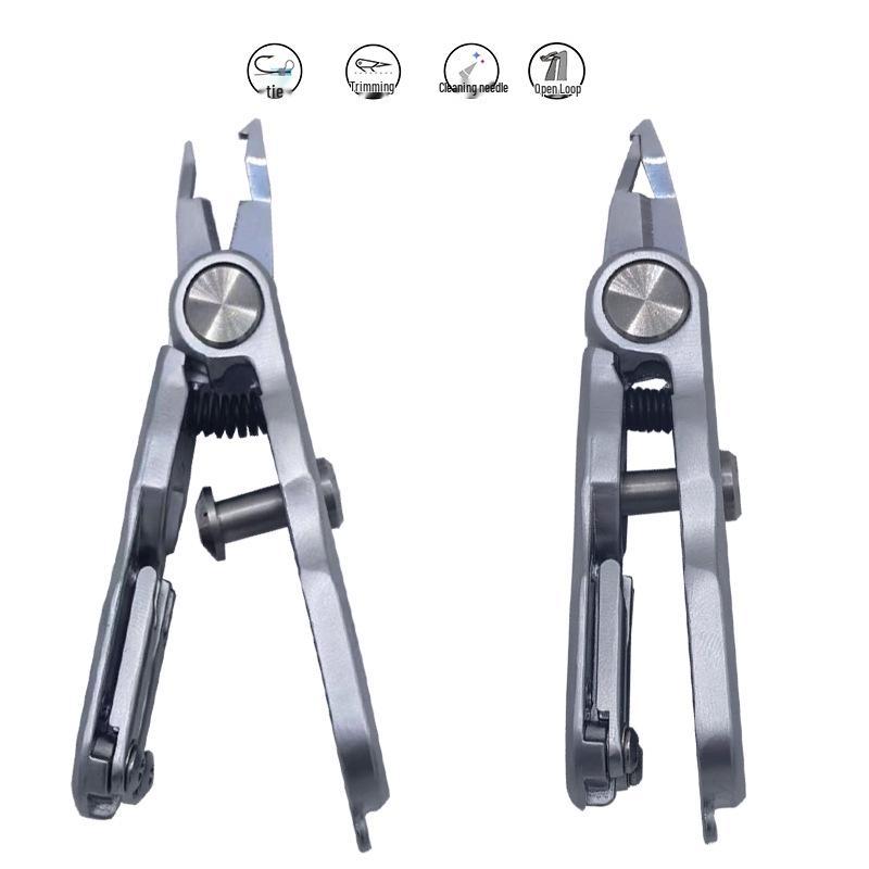 Multi-functional Fishing Pliers and Scissors - Hook Remover & Line Cutter for PE Line and Fly Fishing
