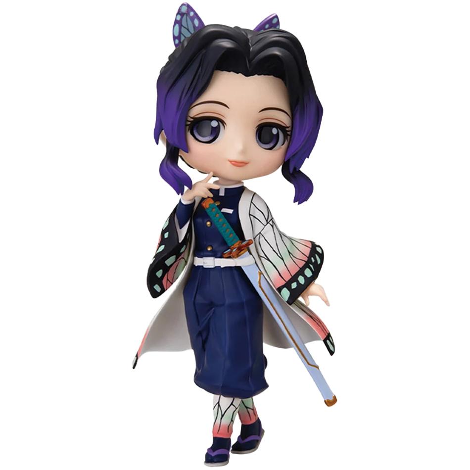 Figura de Anime Demon Slayer Kimetsu no Yaiba Kochou Shinobu figura de acción Kamado Tanjirou Kamado Nezuko figurita de juguete