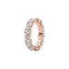 14K Rose Gold Inlaid Design Ring Unisex Rings 183021C01