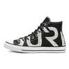 Chuck Taylor All Star Comfortable Casual High-Top Espadrilles Unisex Black & White