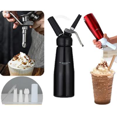 Kuchen-Schlagsahne-Pistole, Spender, Sahne, Rührkuchen, Milch, Tee, Dessert-Werkzeug, Gas-Siphon, Back-Dekorationswerkzeug, 250 ml