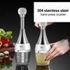 Manual Garlic Press Multi Function Garlic Mincer Garlic Crusher Safe and Easy to Clean Kitchen Tools