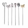 12 Stück Cocktail-Stäbchen Cocktail-Spieße Totenkopf-Form Pferde-Form Martini Cocktail-Getränke-Pin Obstspieße, Set von 12