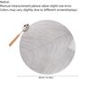 15" New 3 Color Nordic Flowing Sand Pattern Hollowed Out PVC Meal Mats Home Hotels Heat Insulation Antiskid Dining Table Mat
