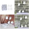 Nonstick Easy Cleaning Mold Christmas Themed Silicone Texture Perfect for Crafting Figurines Decorations and Gift Making