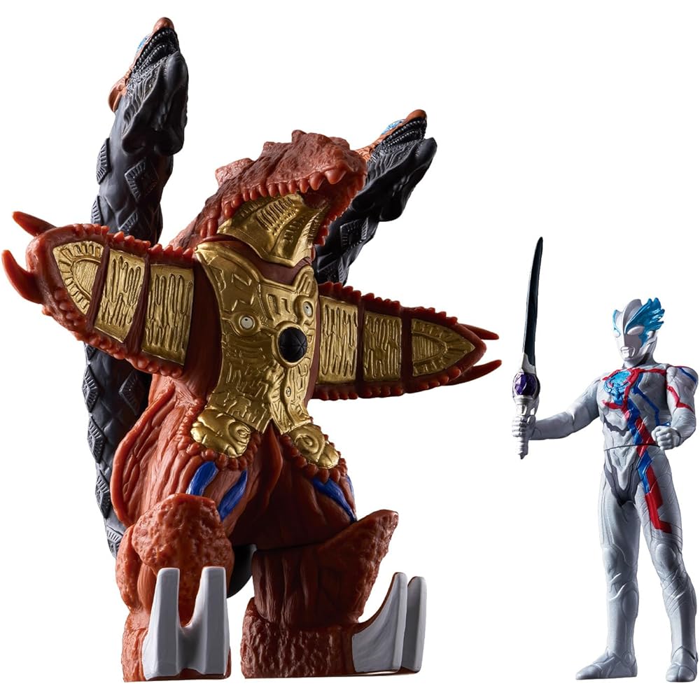 Ultra Sofubi Series Ultraman Blazer Battle Set Action Figures Collectible Toys