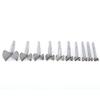10pcs 14-50mm Forstner Drill Bit Set Flat Wood Drilling Woodworking Hole Cutting Tool
