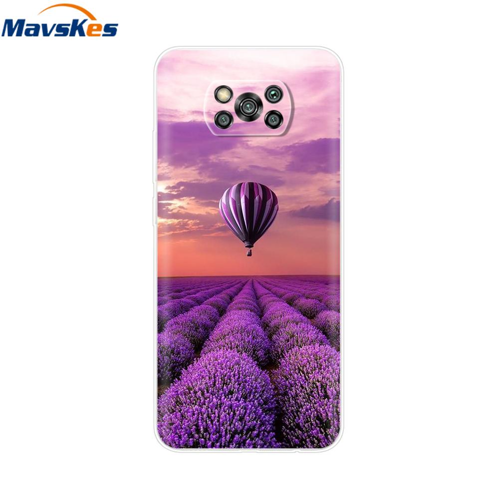 Pour Xiaomi POCO X3 Coque Pour Poco X3 Pro NFC Silicone Souple Arrière Pour Poco X3 POCOX3 X 3 NFC 6.67'' Fundas Coques Coque Pare-chocs