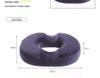 Memory Foam Hollowed-Out Hemorrhoid & Hip Cushion for Pregnant Women and Office Seating