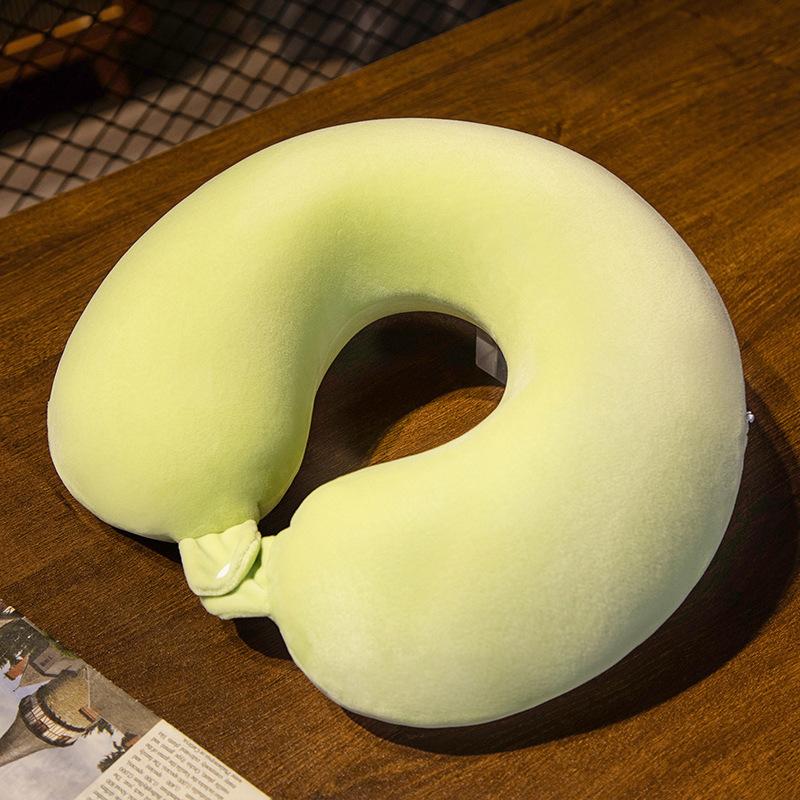 U-shaped Pillow for Neck Protection, Memory Cotton Pillow for Neck Protection, Portable for Office, Travel, Sleep, and More