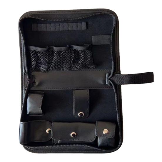 

Golf Tools Case Multi-functional Golf Accessories Organizer Bag Faux Leather Large Capacity Golf Ball