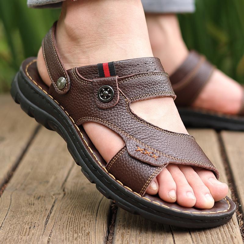 

9009 Manufacturer Summer Outdoor Beach Casual Sandals Trendy Versatile Personalized Outer Slippers 44