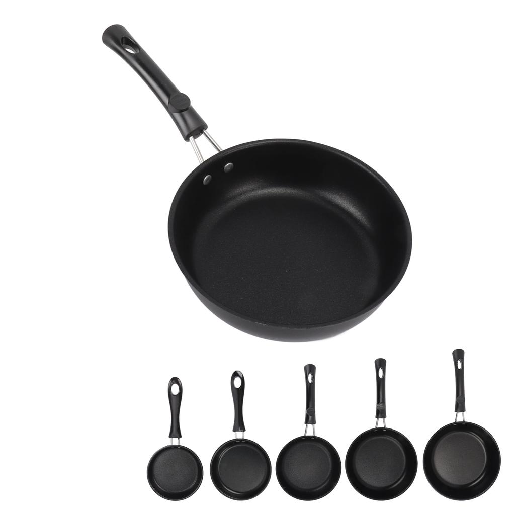 Frying Pan Professional Prevents Stick Stain Resistance Light Smoke Stainless Steel Omelet Pan for H