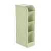Office Shelves Wheat Straw Four Compartments Multifunctional Storage Box Kitchen Desk Pen Holder