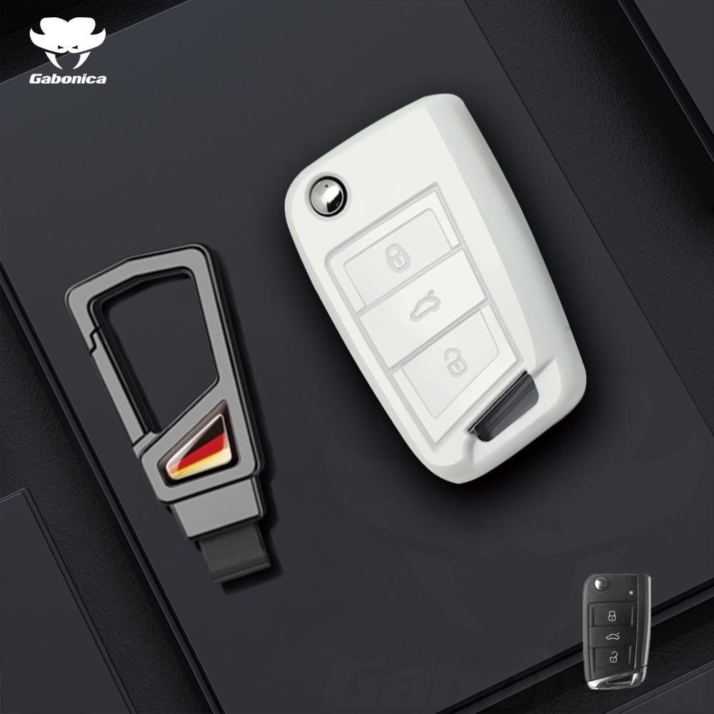 For Vw Volkswagen Polo Golf 4 5 6 7 T5 Mk7 Tiguan Passat B6 B5 Skoda Octavia A5 A7 Seat Leon Fr 2 Ibiza Ateca Car Key Case Cove