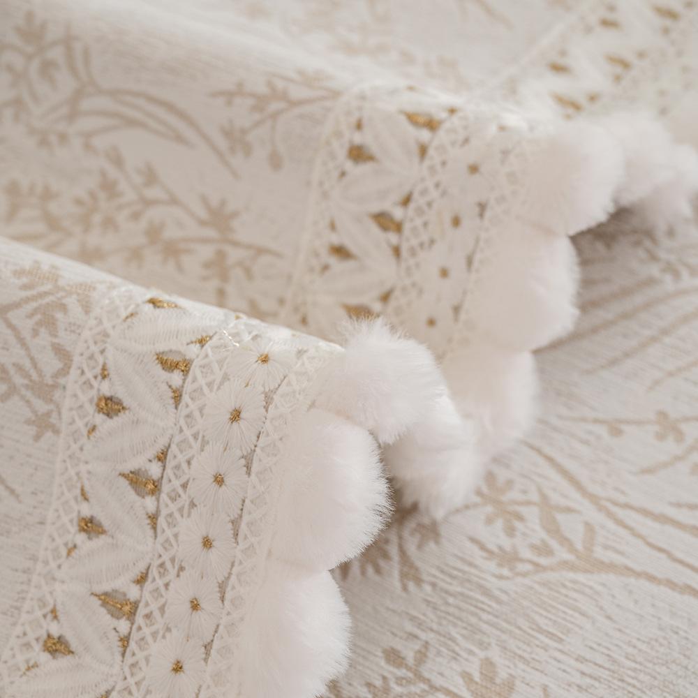 European Chenille Sofa Cushion Light Luxury Four-Season Universal Sofa Cover Full Set Of Non-Slip And Anti-Cat Scratch Lace Sofa Towel