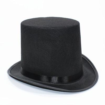 Herr Hatthatt Hatt Festkostym Filt Magikerhatt Keps Cylinderhatt För Kvinnor Män