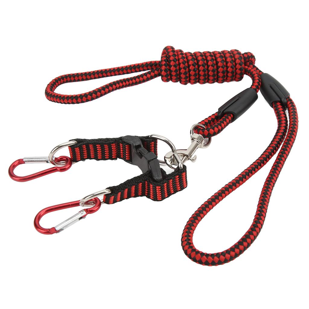 RC Traction Rope Nylon Winch Recovery Strap Universal for 1 5 1 8 1 10 Remote Control CarRed