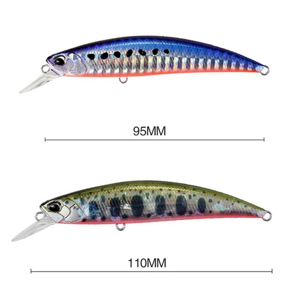Crankbaits Useful Winter Fishing Sinking Minnow Baits Minnow Lures Fish Hooks Long Casting Lure