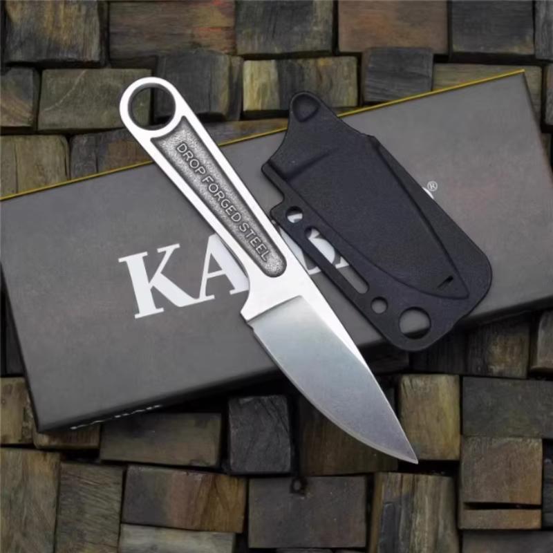 2026 NEW High Hardness Outdoor Knife Survival Knife Integrated Dragon Bone and K Sheath Camping Pocket Knife EDC