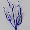 10pcs Textured Plastic Stems Glittering Christmas Picks Artficial Flower Leave Spring Festival Decoration