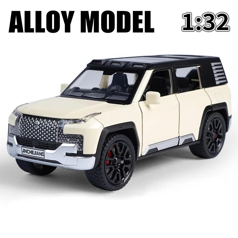 1:32 YangWang U8 U9 Toy Car Models Pull Back Sound Light Simulation Models Off-road Vehicles Toys for Boys Birthday Gifts