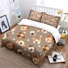"Cartoon Dog Pattern Decorative Set" Soft Comfortable Duvet Cover Bedding Set Included 1*Duvet Cover & 2*Pillowcases gift