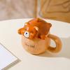 Creative Three Dimensional Cute Cartoon Ceramic Mug Girl Gift Cup Coffee Cup Water Cup Children Drinking Water Cup