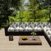 Wasserdichte Outdoor-Sofahülle für Zuhause, Hotel, Garten, Terrasse, Rattanecksofa-Abdeckung, Sonnenschutz, Staubschutz, Möbel-Schutzhülle