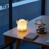 Indoor Holiday Lighting Cute Resin Ghost Night Light for Bedroom, Decorative Warm LED Lamp Battery Operated Bedroom Halloween Party Desk Decor,